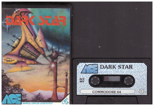 Dark Star for Commodore 64 from ACE (ACE 009)