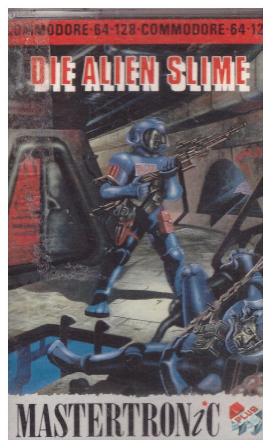 Die Alien Slime for Commodore 64 from Mastertronic (PAL CM13)