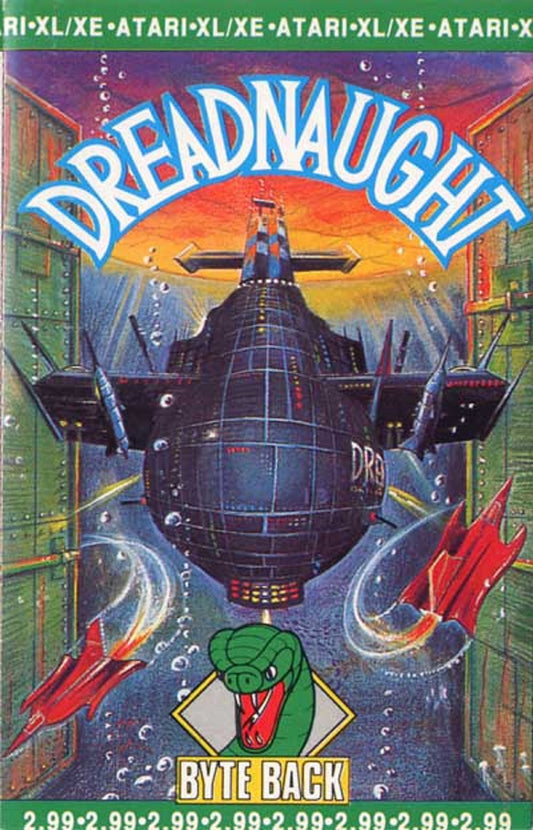 Dreadnaught for Atari 8-bit by Byte Back vintage game