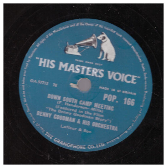 Down South Camp Meeting by Benny Goodman & His Orchestra from His Master's Voice (POP. 166)