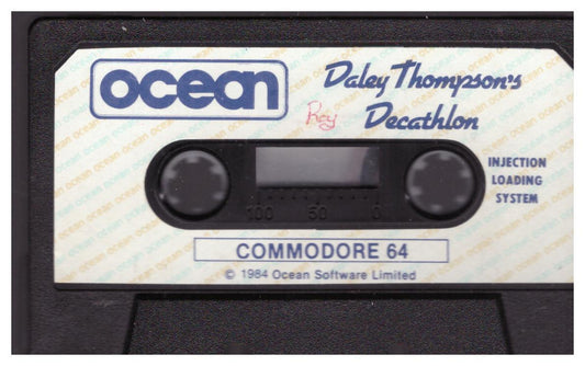 Daley Thompson's Decathlon Tape Only for Commodore 64 from Ocean