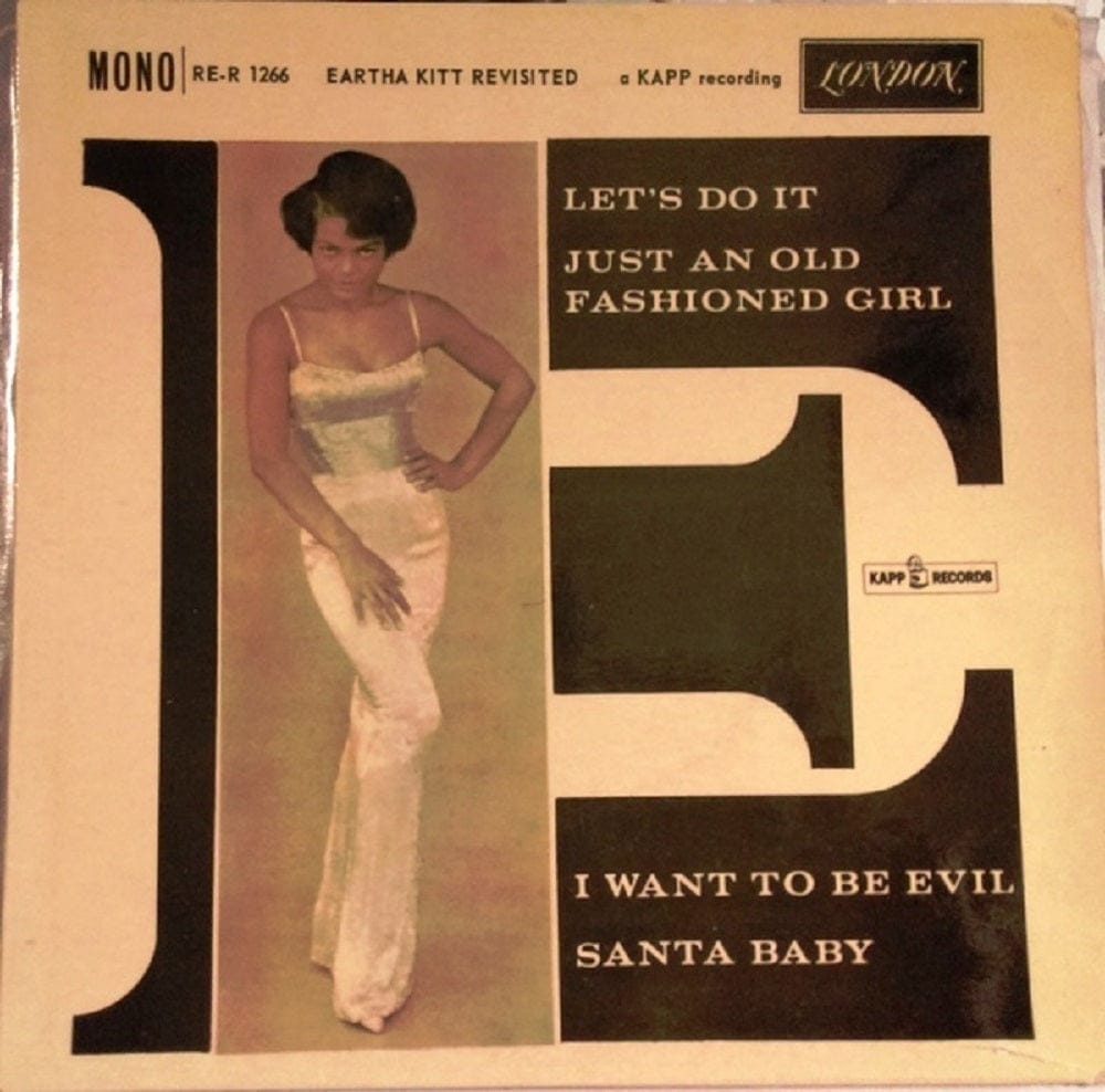Eartha Kitt Revisited 7 inch 45RPM EP London Records RE-R 1266 vintage vinyl single
