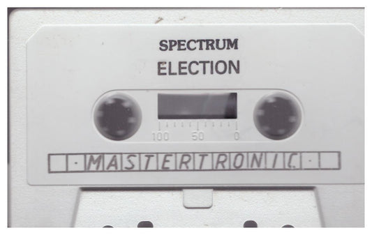 Election Tape Only for ZX Spectrum from Mastertronic