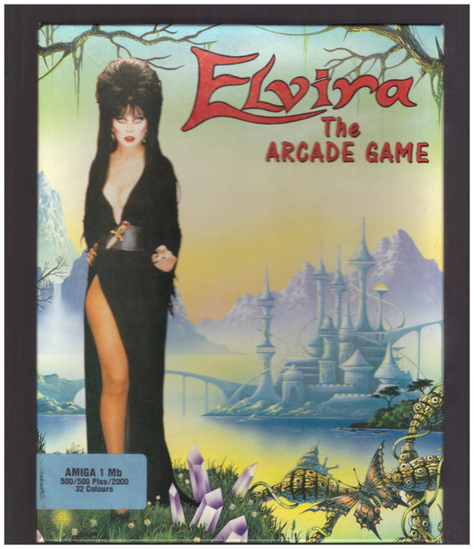 Elvira: The Arcade Game for Commodore Amiga from Flair Software