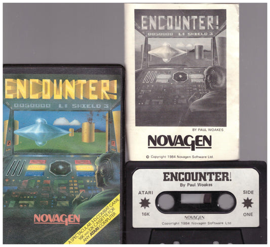 Encounter! for Atari 8-Bit Computers from Novagen