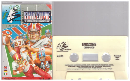 Endzone for Commodore 64 from Alternative Software (AS178)