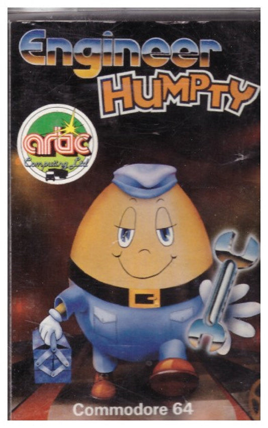 Engineer Humpty for Commodore 64 from Artic Computing (ACC 113)