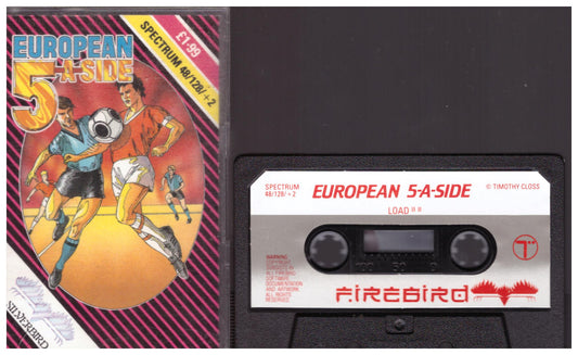 European 5-A-Side retro video game for ZX Spectrum by Silverbird