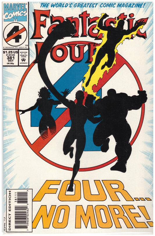 Fantastic Four #381 from October 1993
