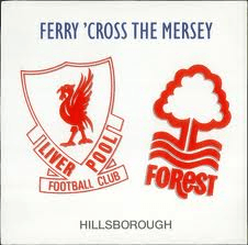 7" 45RPM Ferry 'Cross The Mersey/Abide With Me by Various Artists from PWL Records (KTS 021)