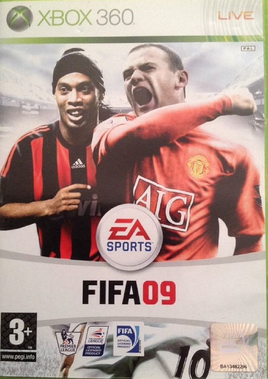 EA Sports FIFA 09 football simulation game