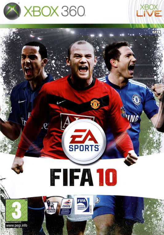 FIFA 10 Xbox 360 retro video game from EA Sports