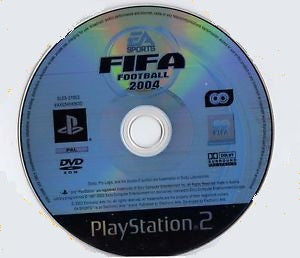 PlayStation 2 FIFA 2004 football game by EA Sports