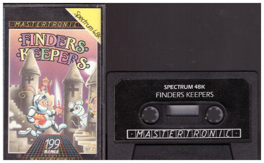 Finders Keepers ZX Spectrum retro video game by Mastertronic