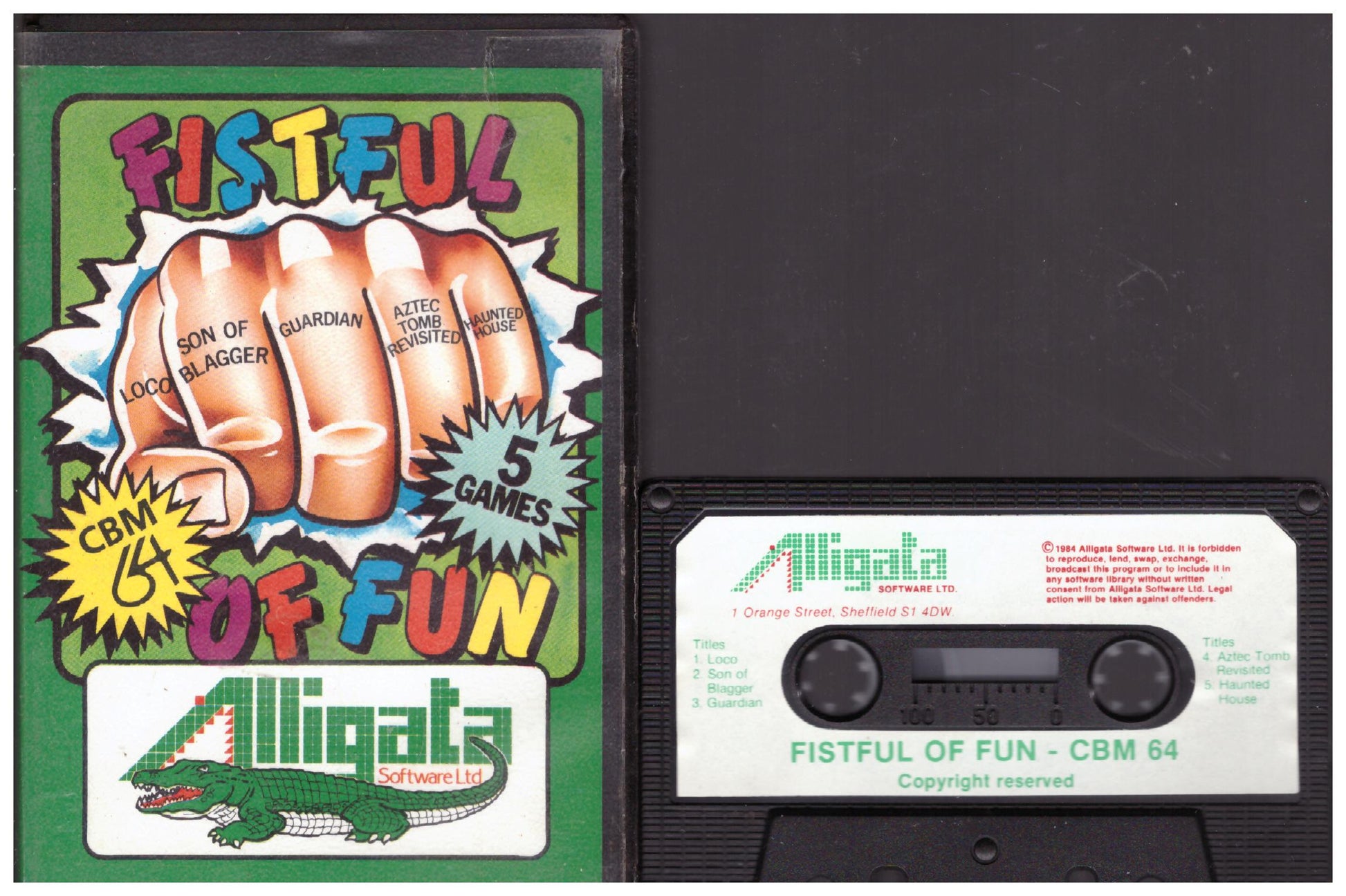 Fistful Of Fun for Commodore 64 from Alligata