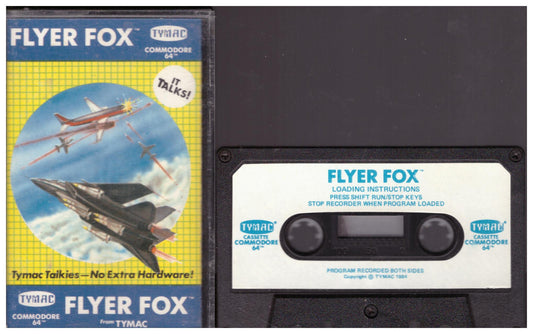 Flyer Fox for Commodore 64 from Tymac