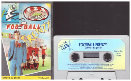 Football Frenzy ZX Spectrum adventure game