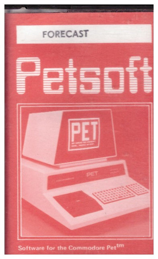 Retro Computing Software – Forecast for Commodore PET