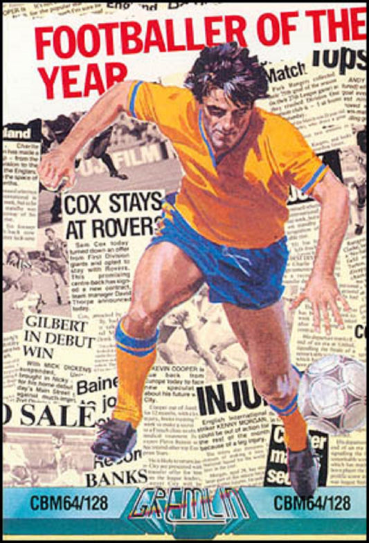 Footballer Of The Year for Commodore 64 from Gremlin