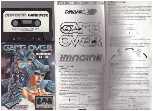 Game Over for Commodore 64 from Imagine