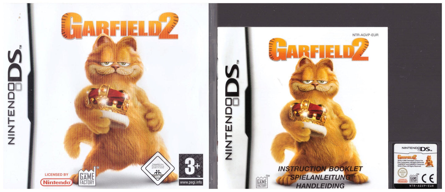 Nintendo DS Garfield 2 game by The Game Factory