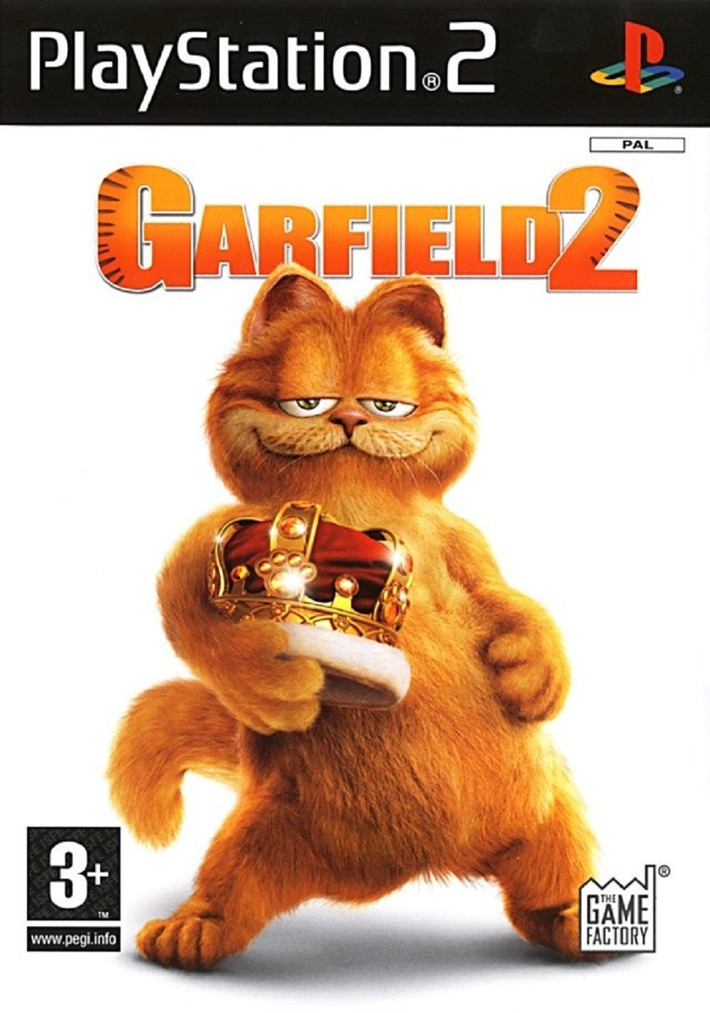 Garfield 2 (PAL) for PS2 game, Garfield PlayStation 2 video game