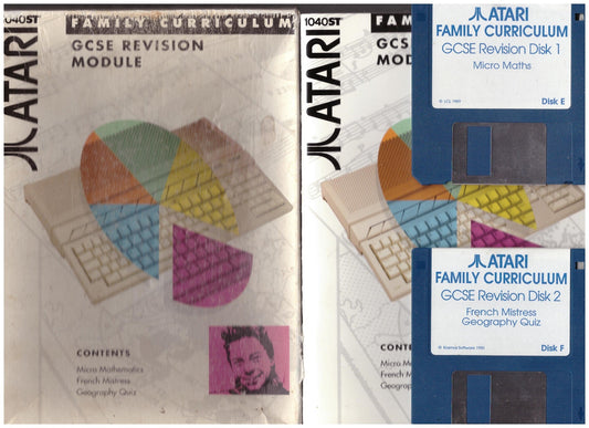 GCSE Revision Module for Atari ST from Atari