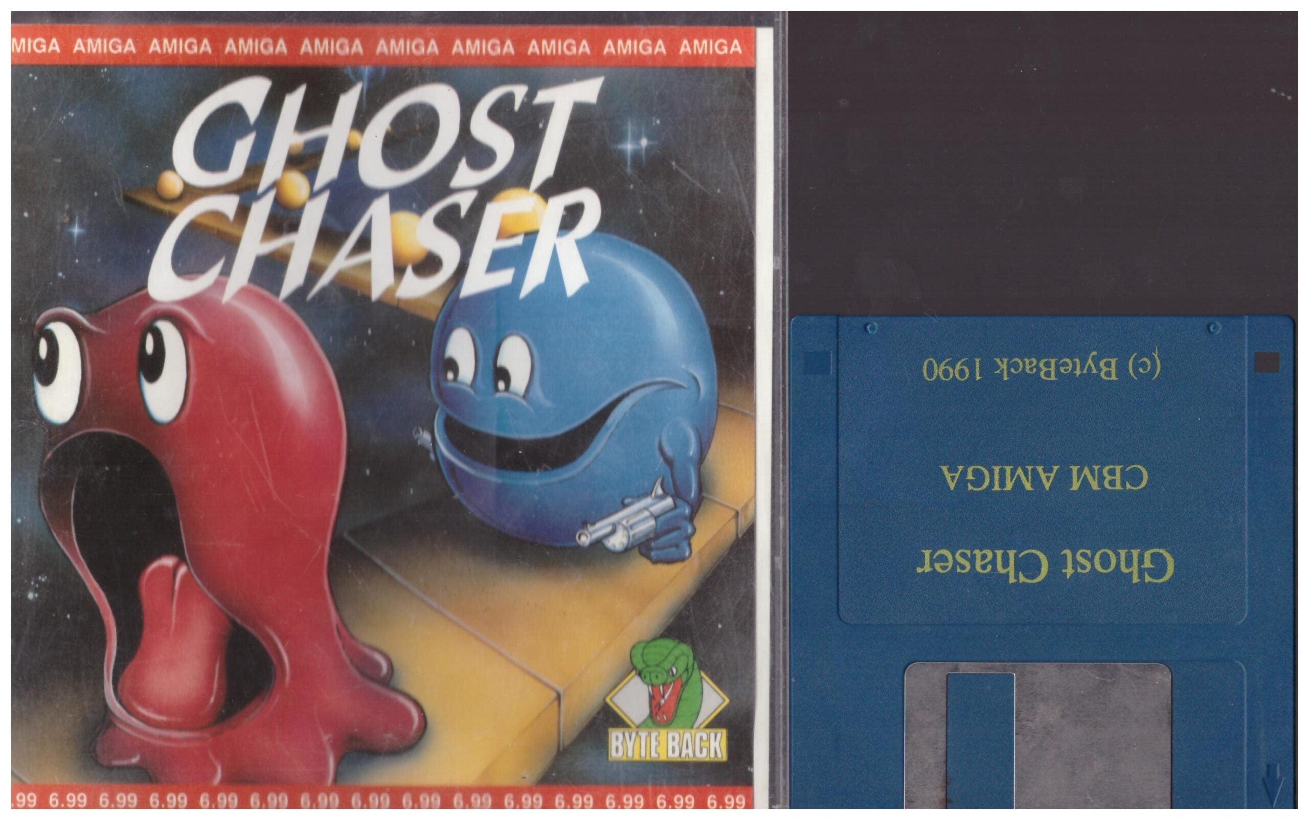 Ghost Chaser for Commodore Amiga from Byte Back – Retro Games And Films