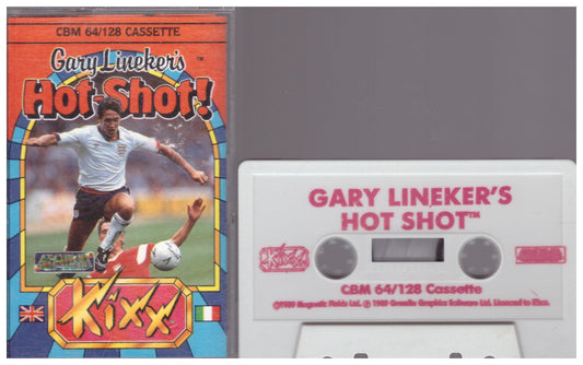 Gary Lineker's Hot-Shot! for Commodore 64 from Kixx
