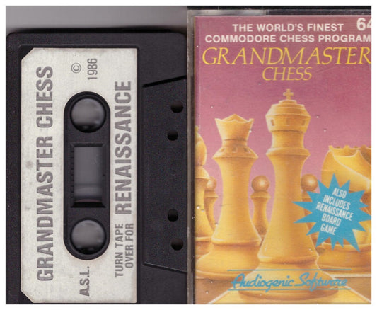 Grandmaster Chess for Commodore 64 from Audiogenic Software