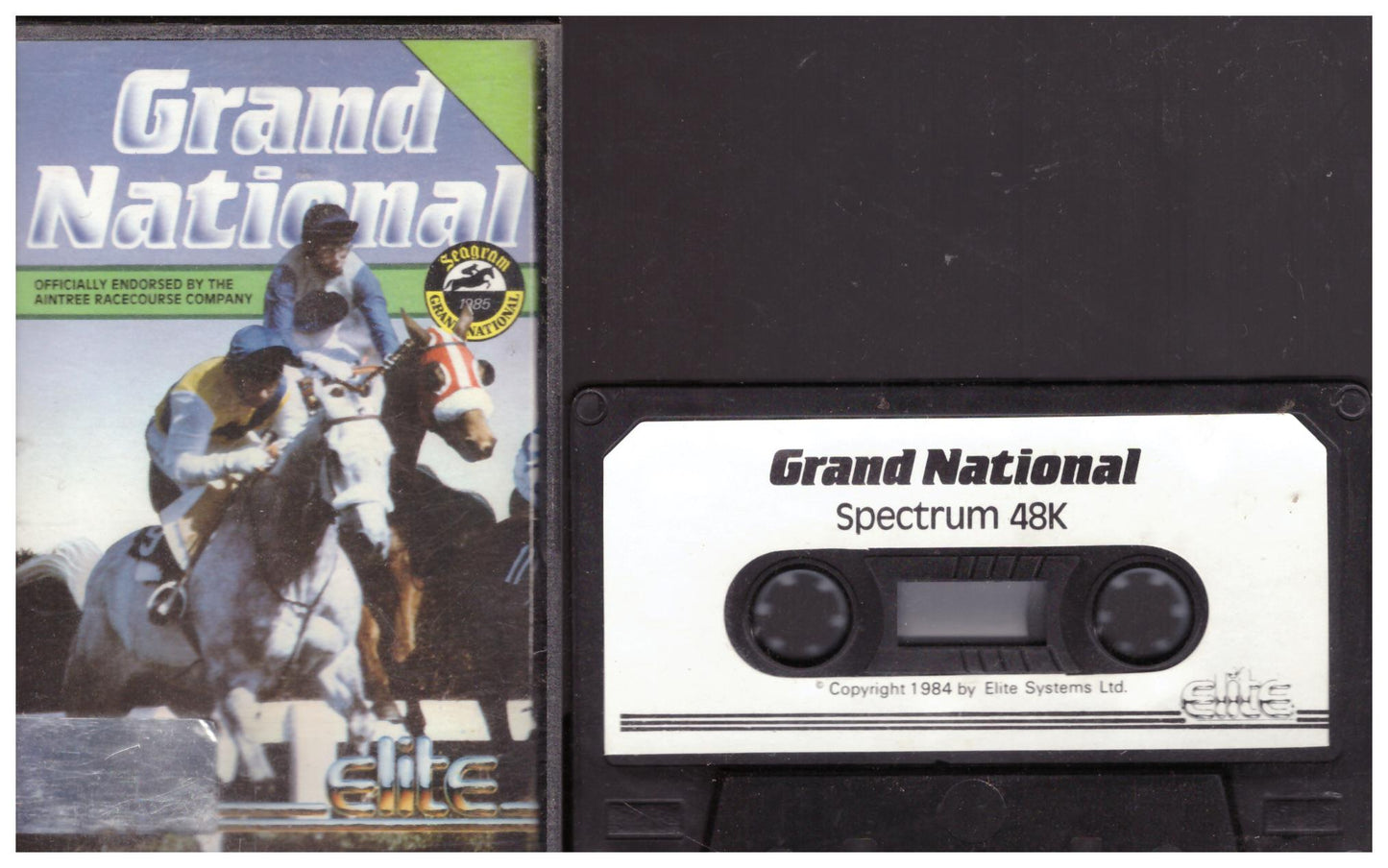Grand National ZX Spectrum, Elite Grand National game, ZX Spectrum horse racing game