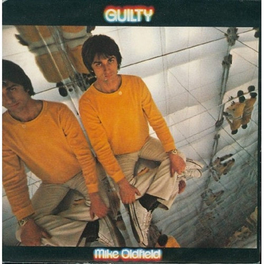 Mike Oldfield Guilty 7-inch vinyl single from Virgin Records