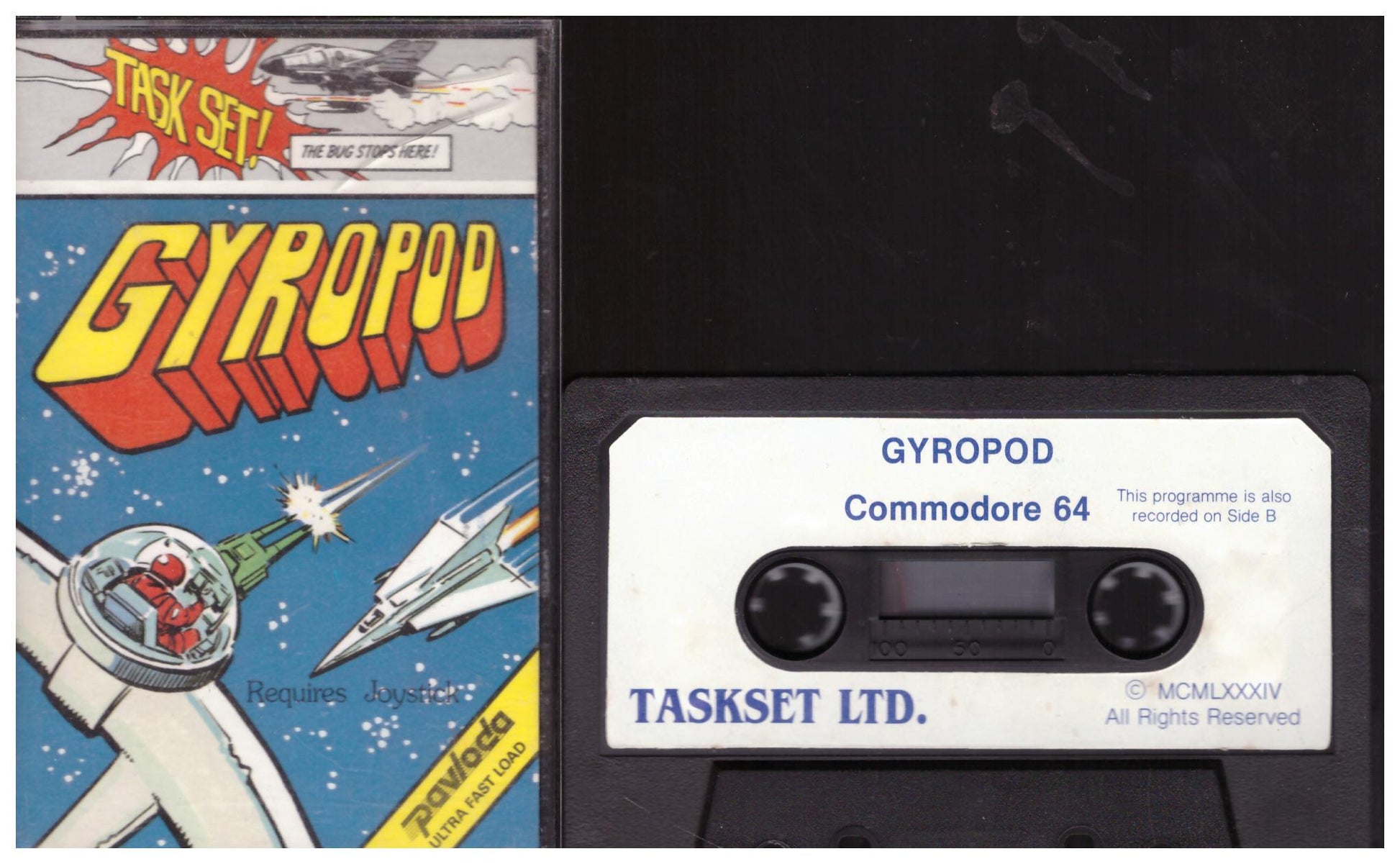 Gyropod for Commodore 64 from Taskset