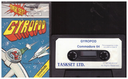 Gyropod for Commodore 64 from Taskset