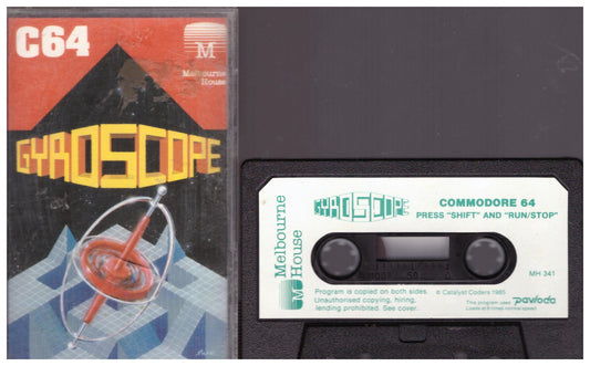 Gyroscope for Commodore 64 from Melbourne House (MH 341)