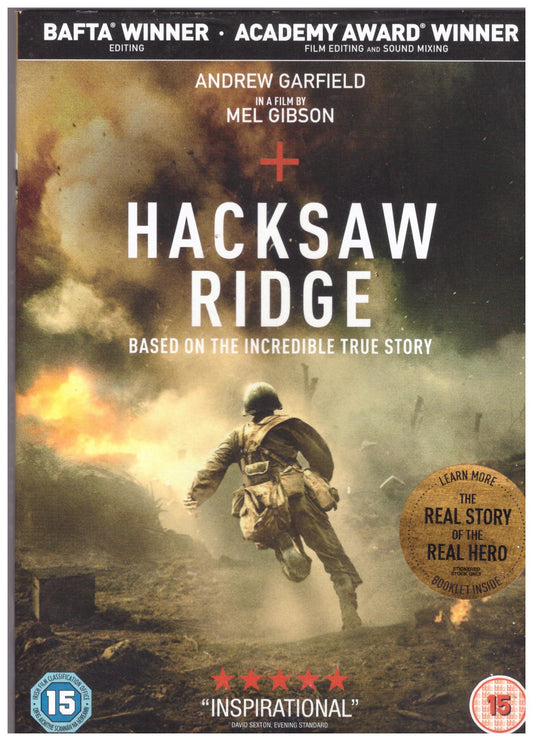 Hacksaw Ridge DVD from Lionsgate (LID95410)
