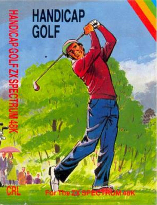 ZX Spectrum golf game – Handicap Golf CRL 8-bit sports simulation