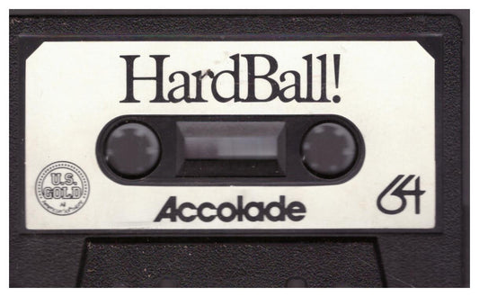 Hardball Tape Only for Commodore 64 from U.S. Gold