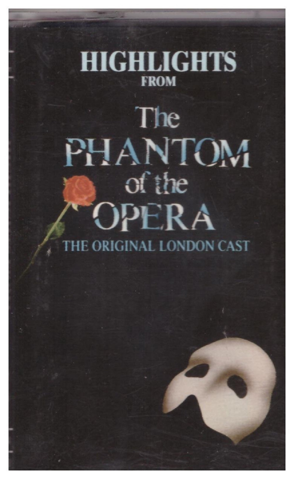 Highlights From The Phantom Of The Opera – Original London Cast from Polydor music cassette