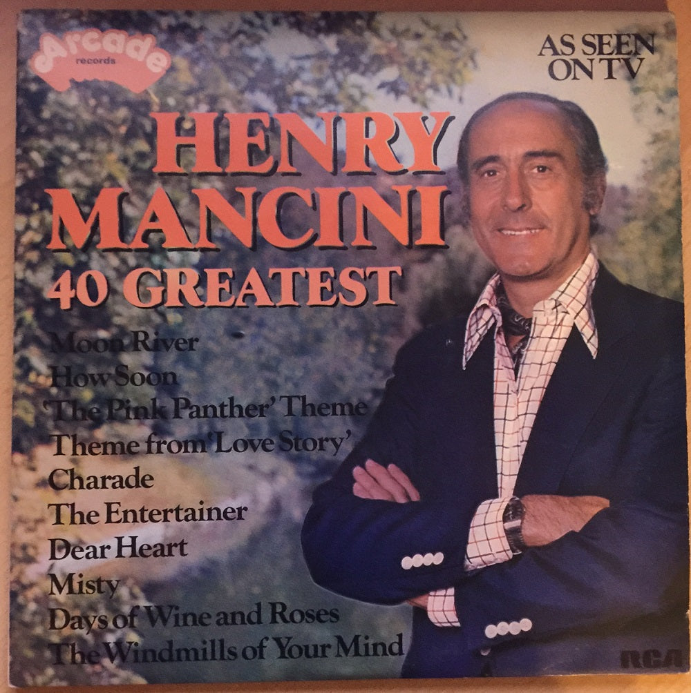 Henry Mancini 40 Greatest album Arcade Records