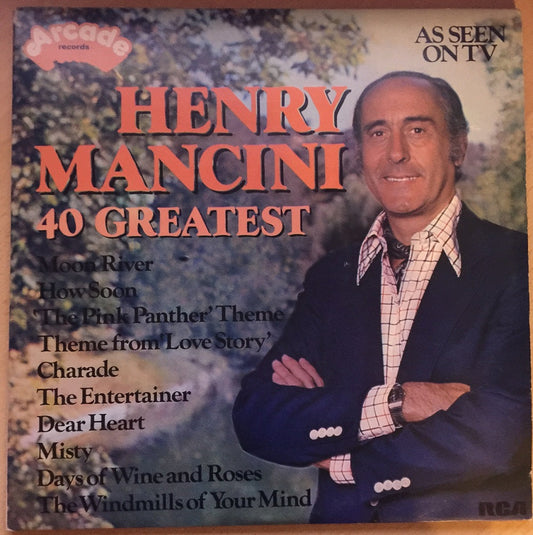 Henry Mancini 40 Greatest album Arcade Records