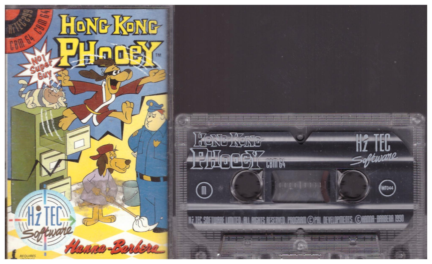 Hong Kong Phooey for Commodore 64 from HiTec Software (HT044)