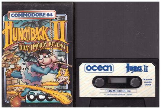 Hunchback II: Quasimodo's Revenge for Commodore 64 from Ocean