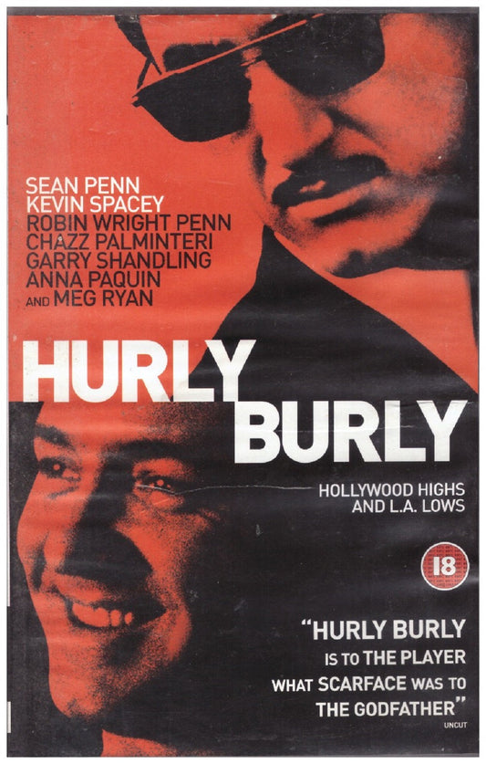Hurly Burly VHS from Metrodome Distribution (MTD115)