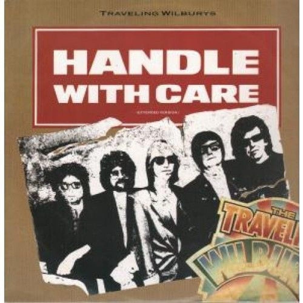 12" 45RPM Handle With Care Extended Version/Margarita by Traveling Wilbury's from Wilbury Records (W7732T)