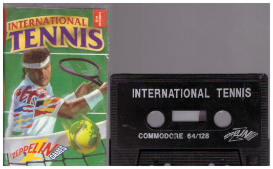 International Tennis for Commodore 64 from Zeppelin Games