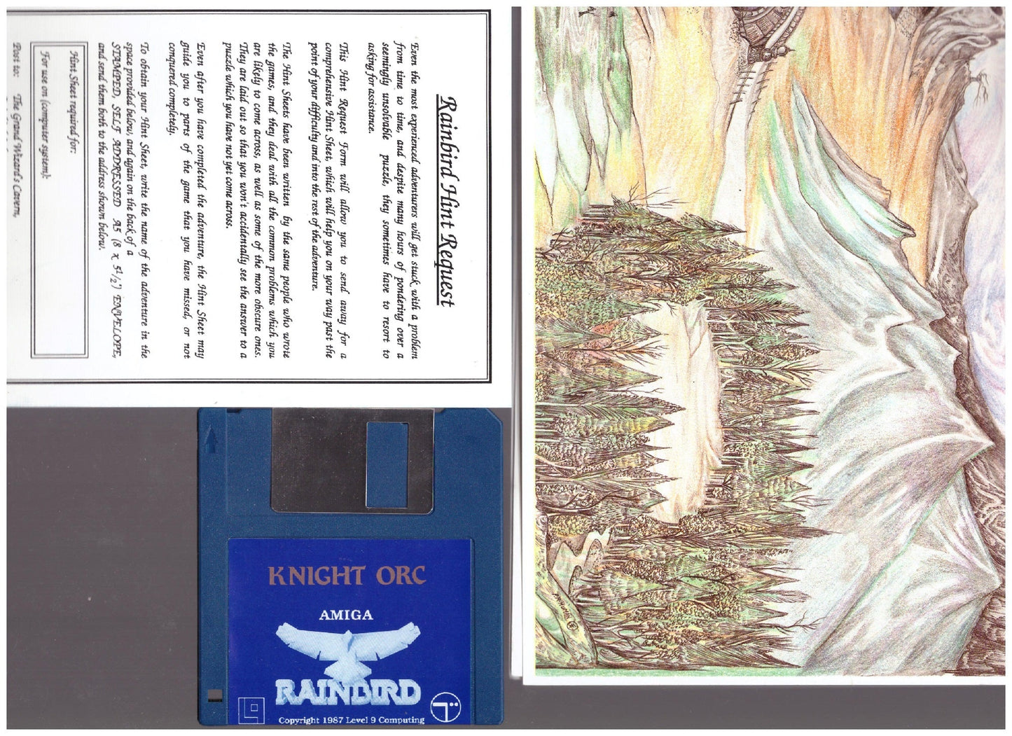 Knight Orc for Commodore Amiga from Rainbird