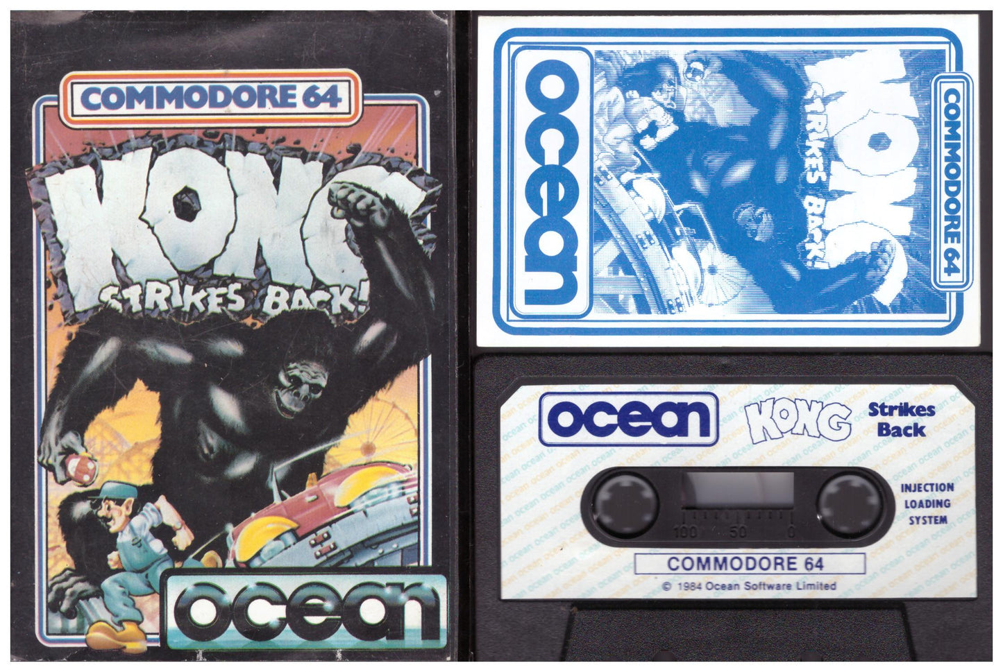 Kong Strikes Back for Commodore 64 from Ocean