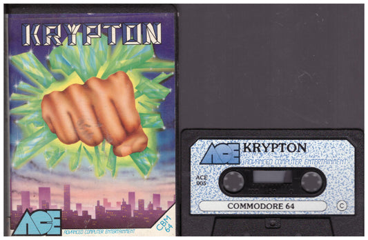 Krypton for Commodore 64 from ACE (ACE 008)