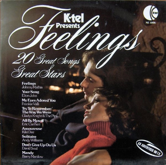 K-Tel Presents Feelings vinyl album